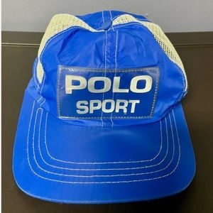 Vintage Ralph Lauren polo sport visor hat. Rare find,, mint condition no flaws.